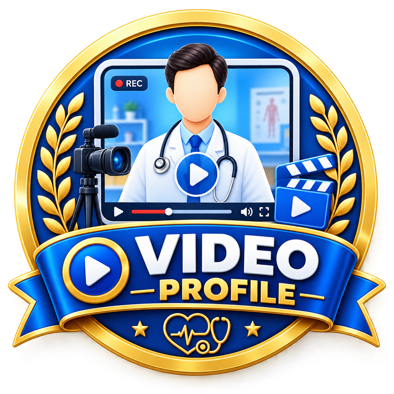 Video Profile — যেসব ডাক্তার BD Doctors Directory-এর জন্য ভিডিও করেছেন, তারা ৪র্থ Badge পাবেন। Video Profile — যেসব ডাক্তার BD Doctors Directory-এর জন্য ভিডিও করেছেন, তারা ৪র্থ Badge পাবেন।
